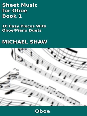 cover image of Sheet Music for Oboe